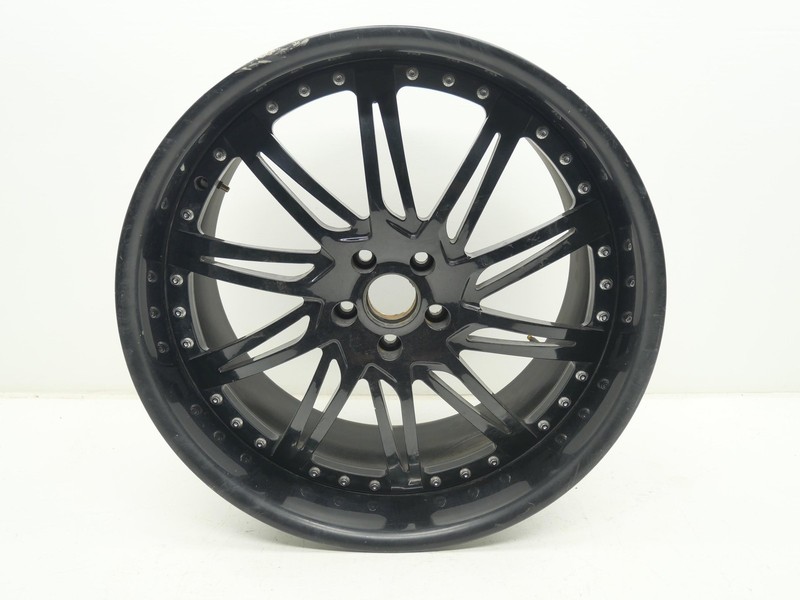 2005 Bentley Continental GT Wheel Rim Savini SV50 21x10.5 +30mm Offset Black OEM