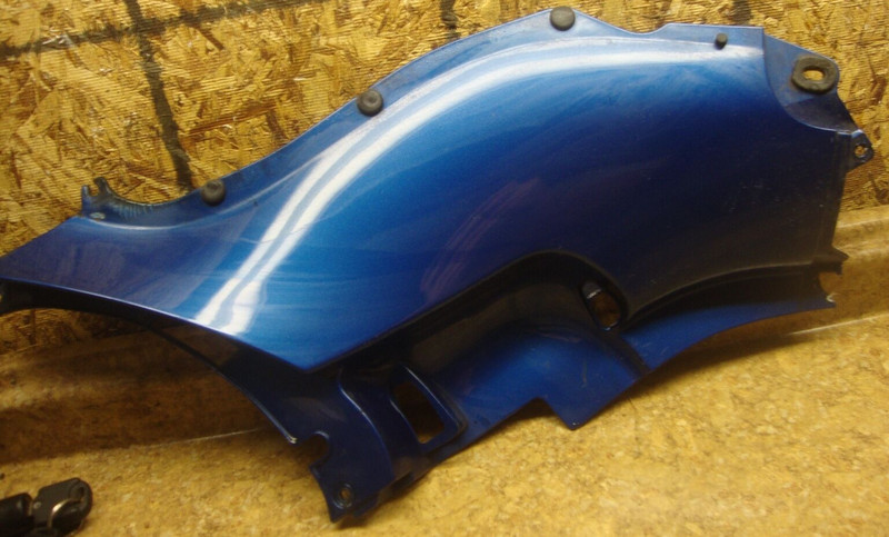 2002 BMW K1200 LT K1200LT K 1200 Blue Plastic Side Cover Panel Trim Cowling Left