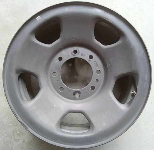 2005-2010 Ford F-250 F-350 3621 A Wheel 17 x 7-1/2 5 Spoke Rim Steel Gray OEM
