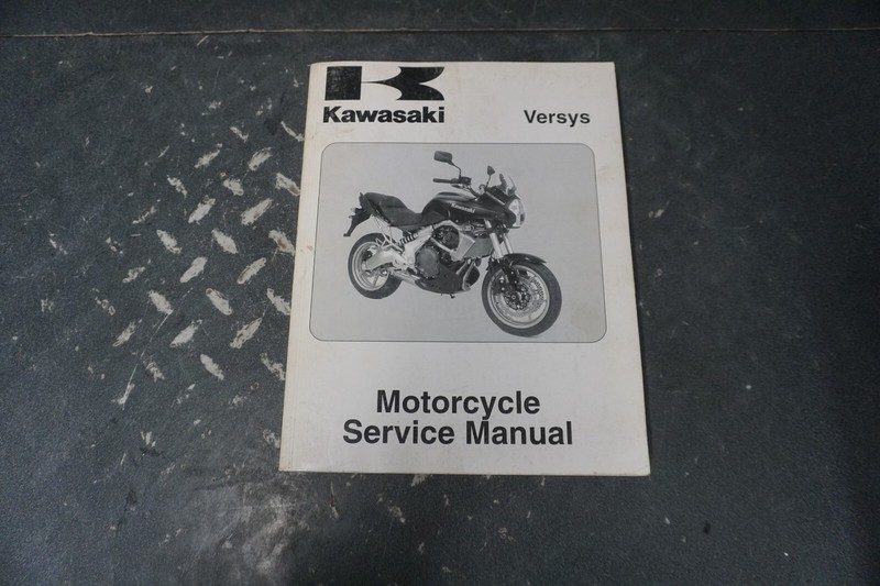 2007-2008 Kawasaki Versys OEM Motorcycle Service Manual Book 99924-1369-31