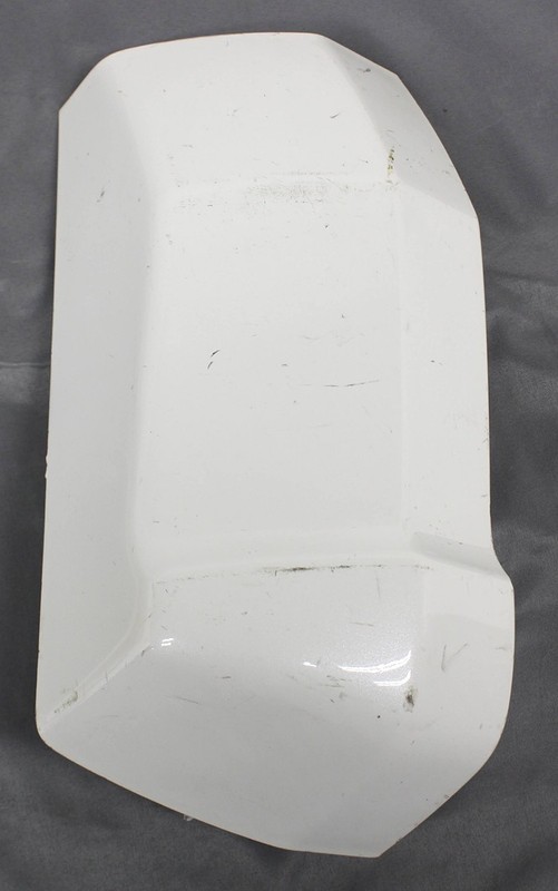 OEM Fender molding For Ford F150, Super Duty Extended Cab Star White