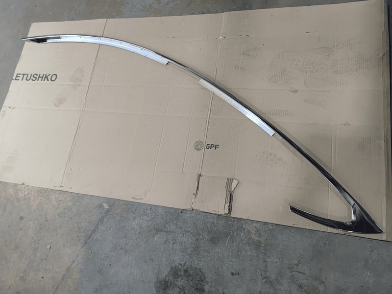 2016-2020 TESLA MODEL S ROOF LEFT DRIVER SIDE MOLDING CHROME WINDOW TRIM OEM