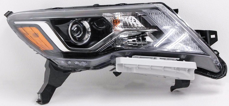 OEM Nissan Pathfinder Right Passenger Side Halogen Headlamp Missing Tab