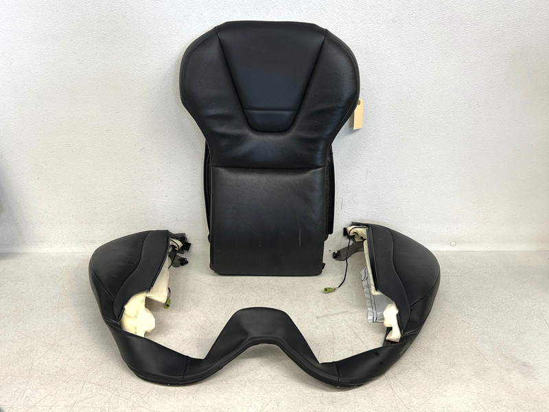 ⭐2016-2020 TESLA MODEL X FRONT RIGHT PASS UPPER SEAT CUSHION BLACK OEM LOT2632