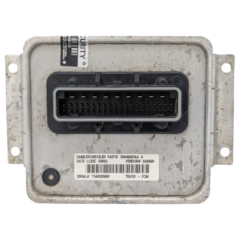 02-05 Dodge RAM 1500 FCM BCM Front Body Control Multifunction Module 56049681AA