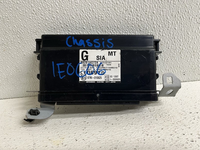 2008-2009 Subaru Legacy M/T Manual Theft Computer Control Module 88281AG72A