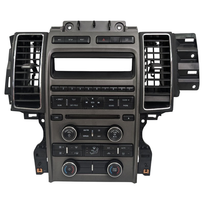2010-2012 Ford Taurus Radio CD Player Air Vent AC Heater Air Climate Control OEM