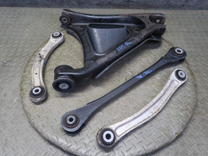 2011-2018 PORSCHE CAYENNE 958 REAR LEFT UPPER & LOWER CONTROL ARM SET OF 4