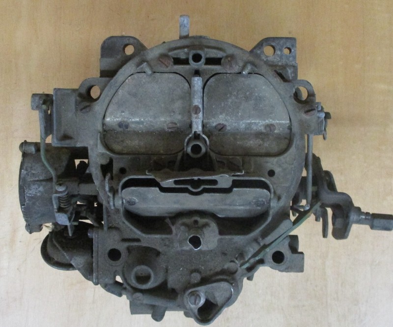 USED 4 BARREL ROCHESTER Q-JET CARBURETOR 17057504 1897 R4-M4MC 1975-77 CHEVY/GMC