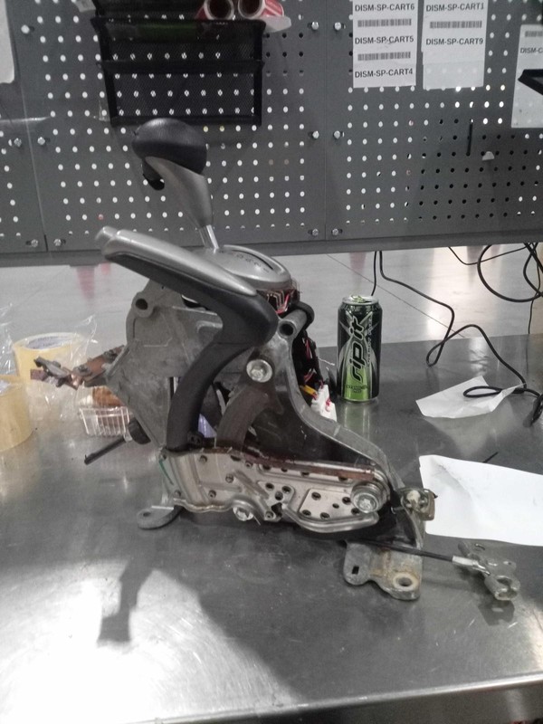 2007 Honda Civic Automatic Transmission Shift Lever Assembly - Blue, Used