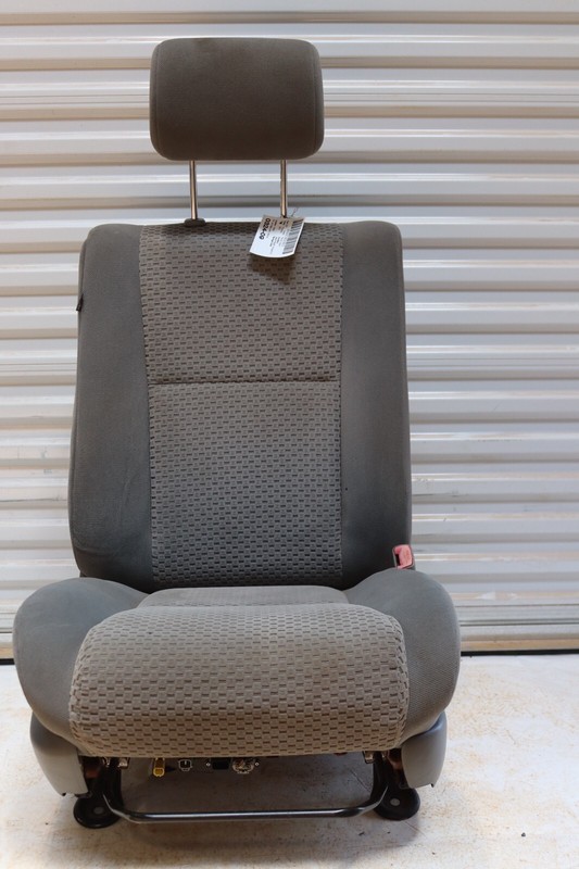 2010-2013 TOYOTA TUNDRA EXTENDED SR5 FRONT RIGHT PASSENGER SEAT CLOTH GRAY OEM