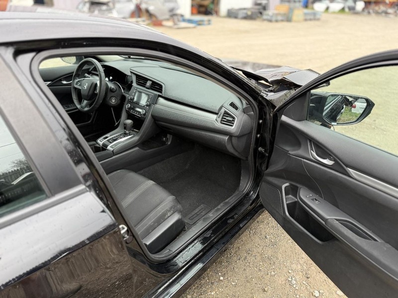 2016-2021 Honda Civic Right Passenger Side A-Pillar Black