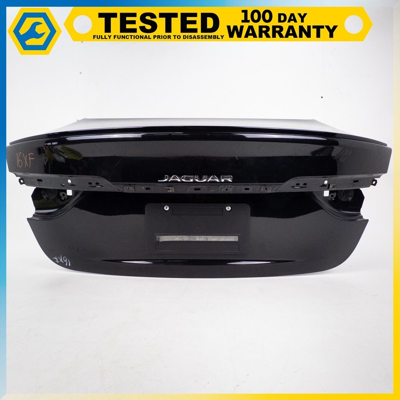 16-23 JAGUAR XF TRUNK LID PANEL Ultimate Black Metallic 1AG OEM