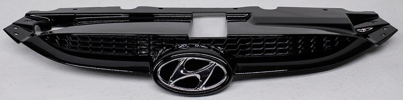 OEM Upper Grille For Hyundai Tucson (Gas) 86350-2S000 Gloss Black