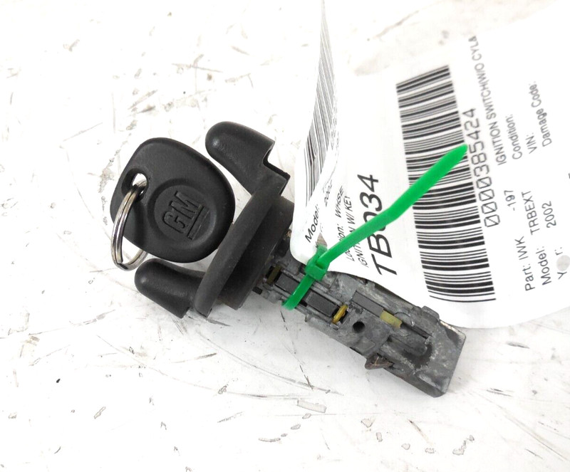 Chevrolet Trailblazer EXT Ignition Control Switch W/ Key OEM 2002-2006
