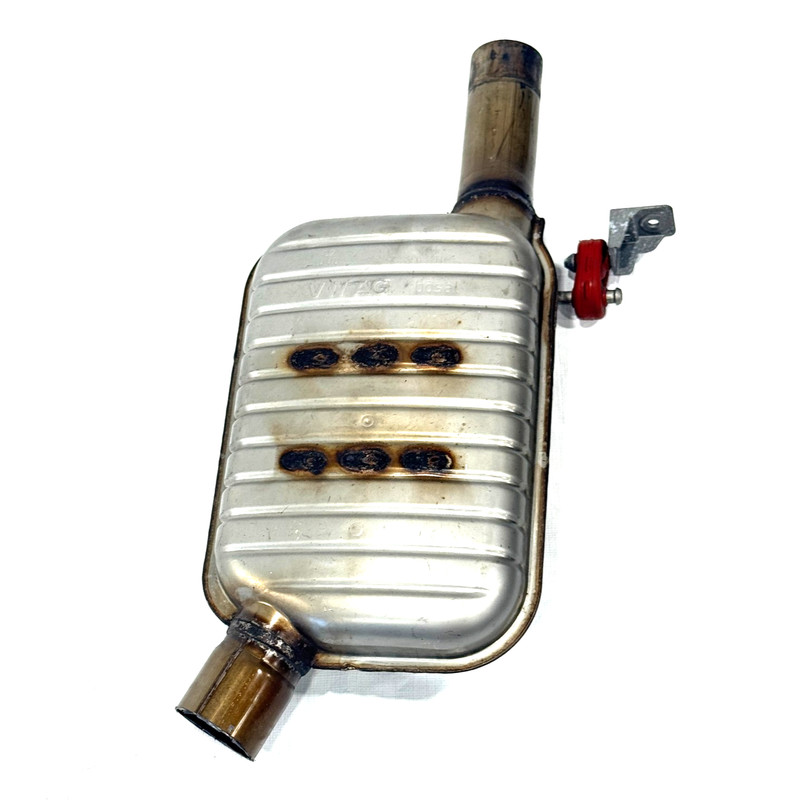 📌 2015-2024 AUDI A3 QUATTRO 2.0T REAR EXHAUST MUFFLER RESONATOR OEM