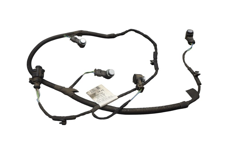11-14 Porsche Cayenne 958 Rear Bumper Wire Harness Parking Sensor 7P5971104 Oem