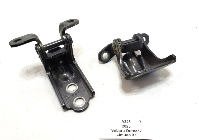✅ 20-25 OEM Subaru Outback XT LTD Rear Left Driver Door Hinge Gray SET 5k