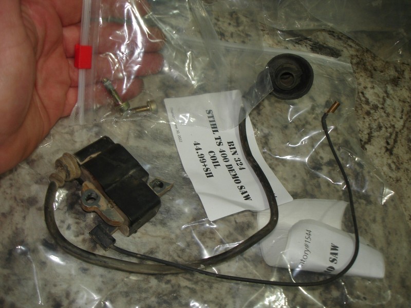 Stihl ts400 ts 400 coil demo cutoff saw part onlyBin 324