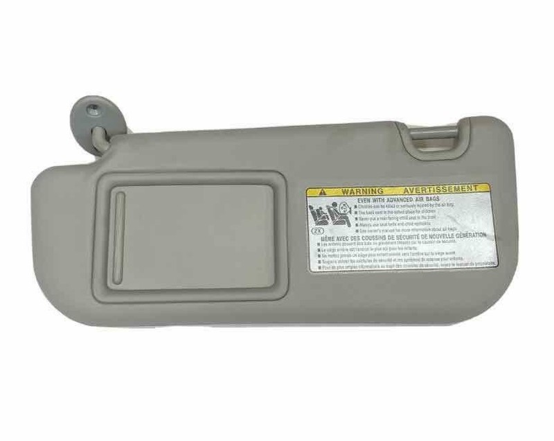 2020 2021 TOYOTA RAV4 SUN VISOR LEFT DRIVER SIDE GRAY ASSY OEM LH