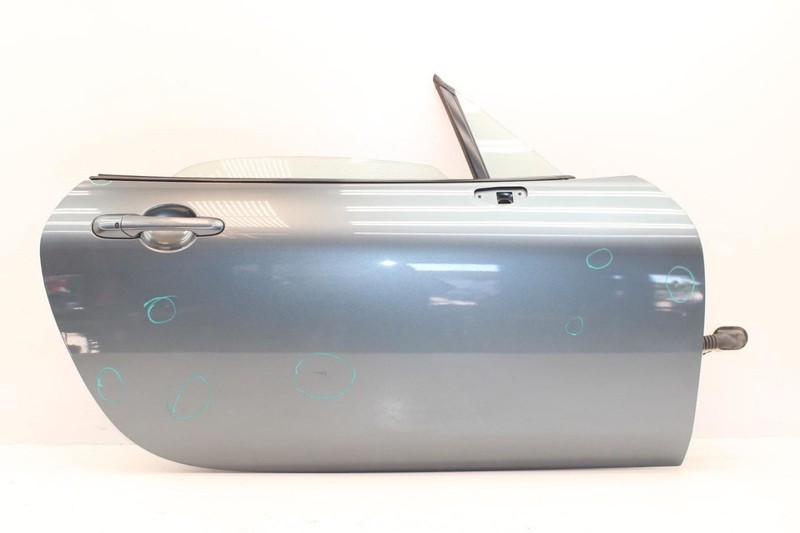 06-15 Mazda MX-5 Miata NC Gray Passenger Right Front Door Assembly
