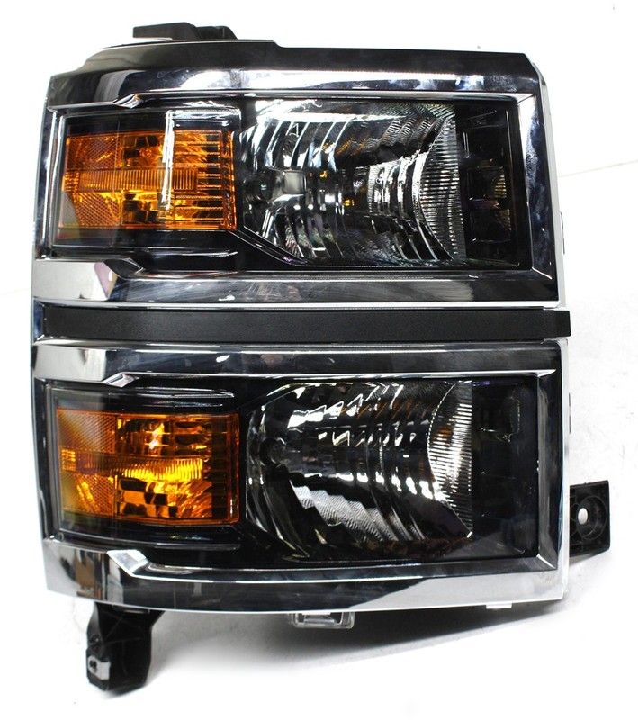 OEM Right Passenger Side Halogen Headlamp For Chevy Silverado 1500 LT, 1500 WT