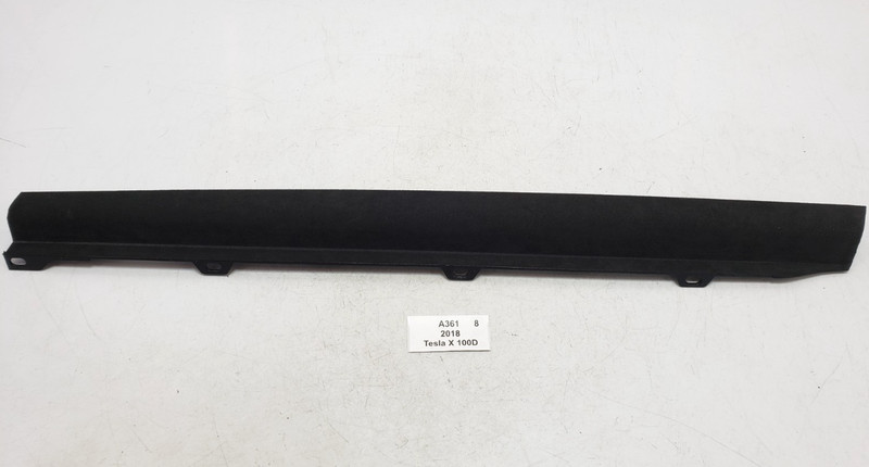 ✅ 16-20 OEM Tesla Model X Rear Right Passenger Falcon Door Middle Trim Alcantara