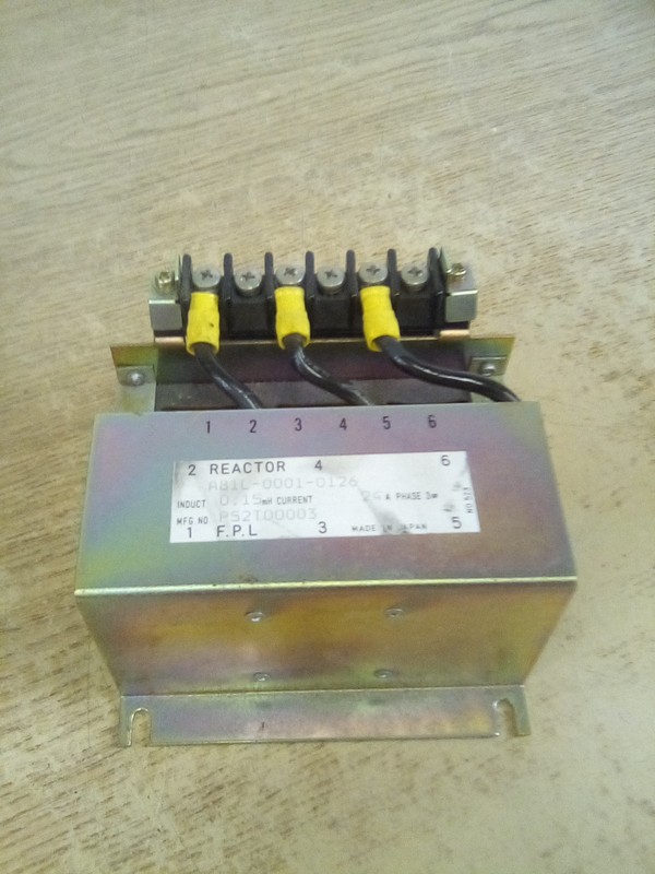 Fanuc A81L-0001-0126 Reactor Transformer