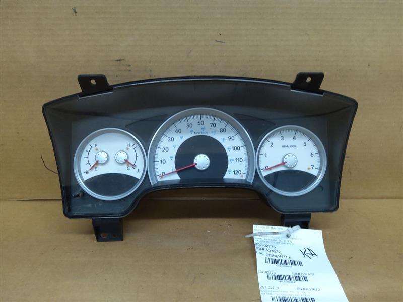 Speedometer Cluster MPH Silver Trim Excluding R/T Fits 06 DAKOTA 269847