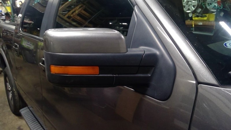 Passenger Side View Mirror Power Pedestal Fits 11-14 FORD F150 PICKUP 1786343
