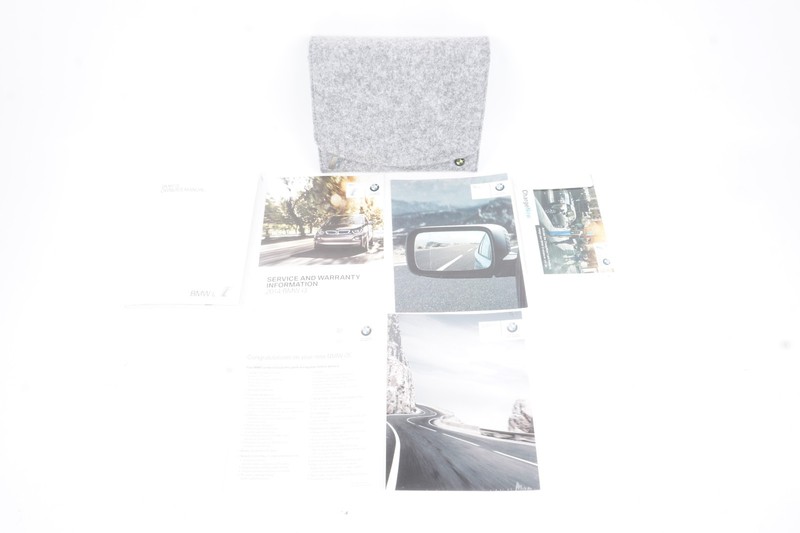 2014 BMW i3 Owner's Manual Book & Case OEM