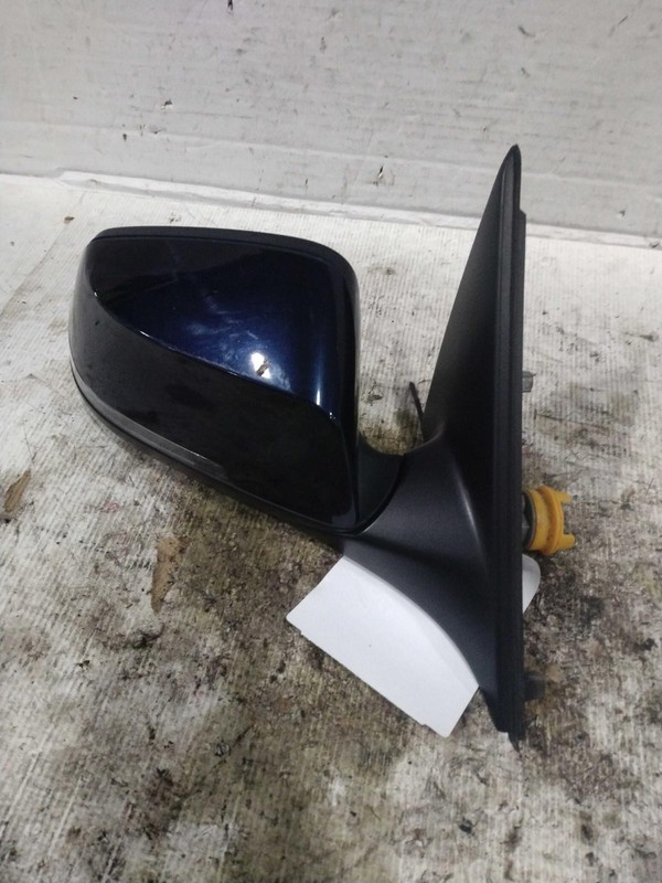 2015 BMW 750i Right Door Mirror Assembly Blue OEM 143K Miles NJ25-19510-479934