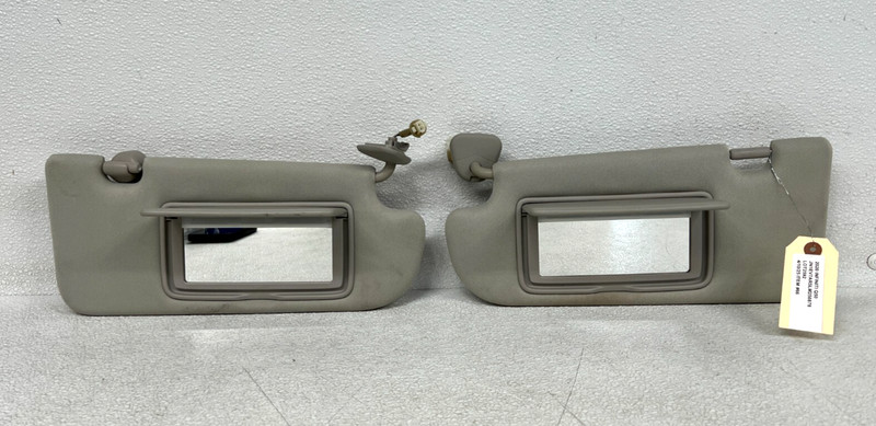⭐2014-2020 INFINITI Q50 FRONT RIGHT & LEFT SIDE SUN VISOR SHADE SET OEM LOT2592