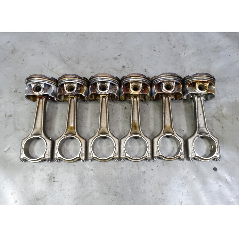 2016-2021 BMW M240i 340i 540i B58 Pistons and Connecting Rods Set of 6 OEM
