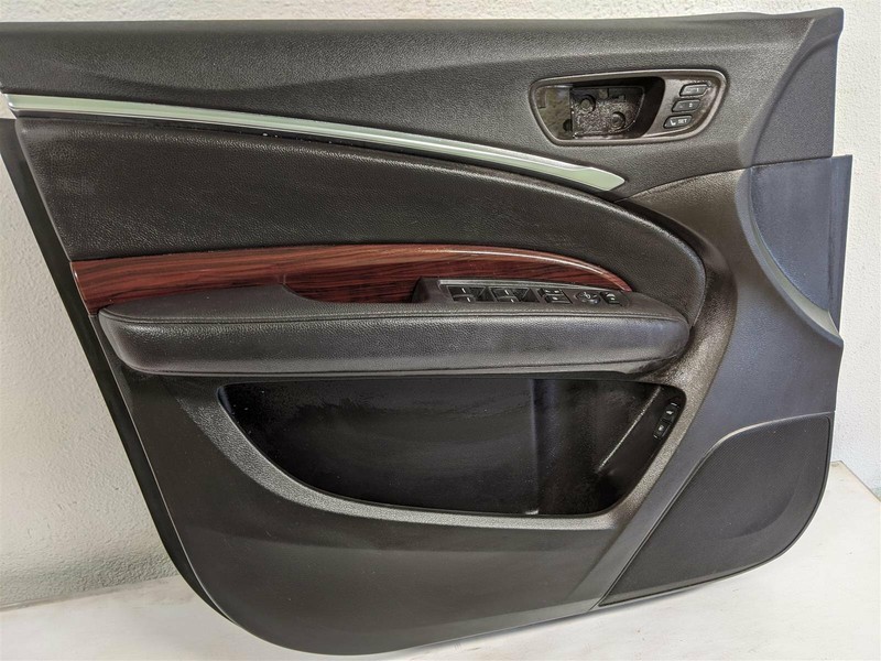 14 15 16 Acura Mdx Front Left Driver Interior Door Panel Trim 83551-Tz5-A01z Blk