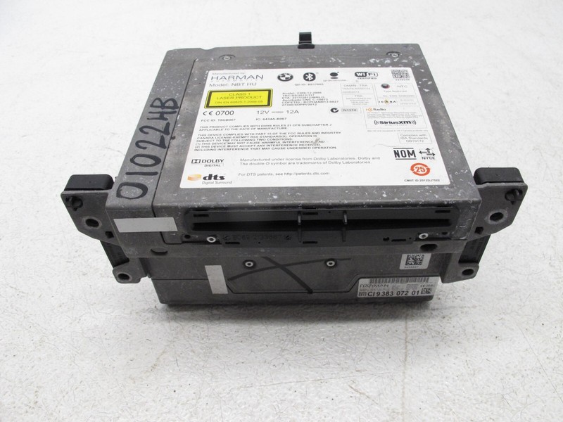 14-18 BMW F01 F02 740Li 528i 435i X4 X5 RADIO CONTROL UNIT CD PLAYER OEM 010224B