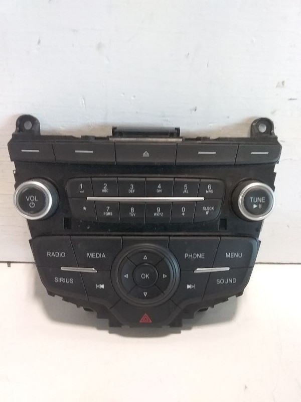 2017-2019 Ford Escape Radio Control Panel w/o Navigation w/Satellite Radio