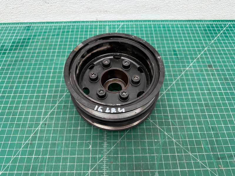 14-16 LAND ROVER LR4 HARMONIC BALANCER CRANKSHAFT PULLEY OEM
