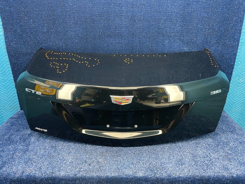 2016-2020 Cadillac CT6 Trunk Lid Decklid Shell OEM Stellar Black