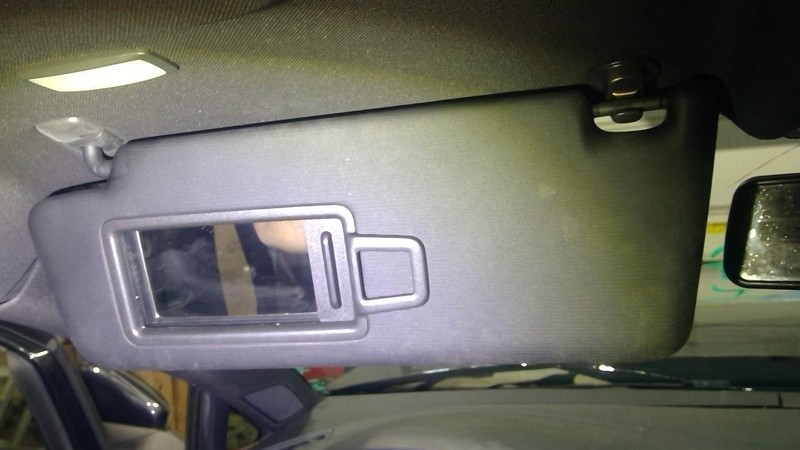 Driver Left Sun Visor Illuminated Fits 15-21 GOLF 1785019