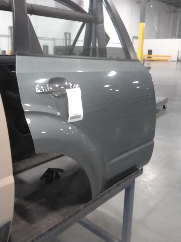 2011 Subaru Forester Rear Right Door Blue OEM 422569 90k Miles