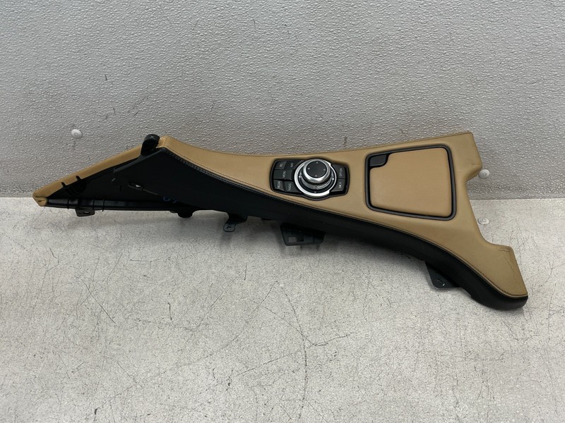 13-15 F12 BMW M6 Center Console iDrive Navigation Knob Cubby Trim Panel OEM 1660