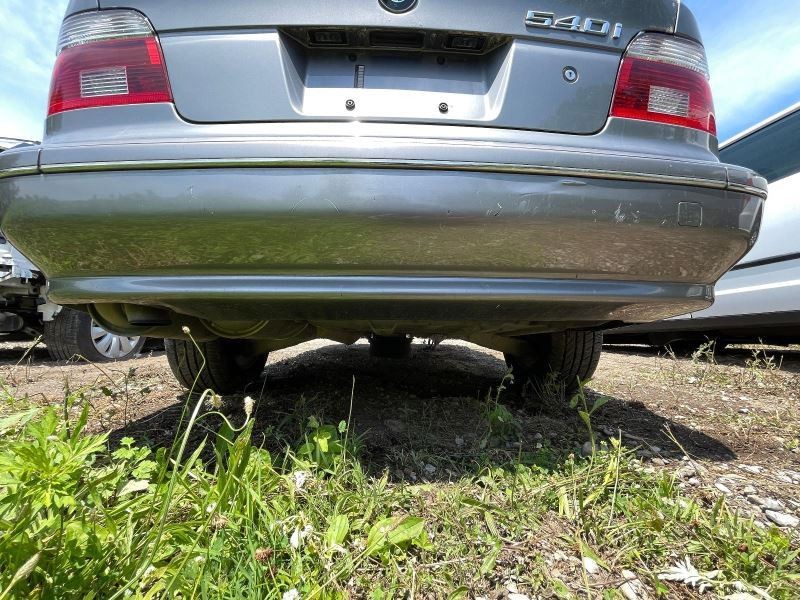 1997-2003 BMW 540i REAR BUMPER COVER GRAY PC:472 4.4L AT RWD 100K 55399