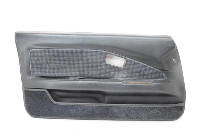 1985-1989 Toyota MR2 AW11 4AGE 1.6L Driver Left Front Black Door Trim Panel