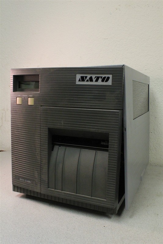 SATO Barcode Printer Model CL412E For Parts or Repair*FREE SHIPPING*