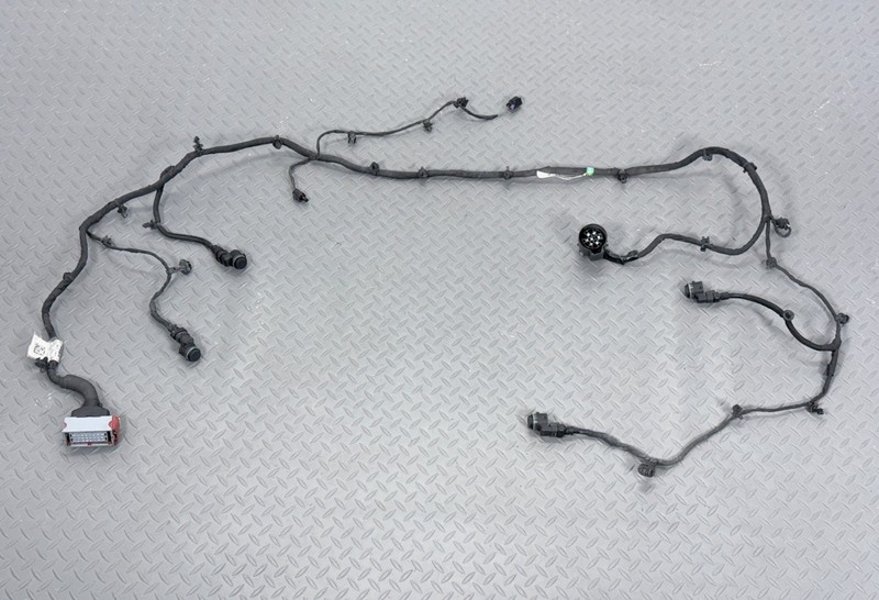 ✅ 19-26 RAM 1500 5th OEM REAR BUMPER FASCIA WIRING HARNESS 4 PARKING SENSORS 55K