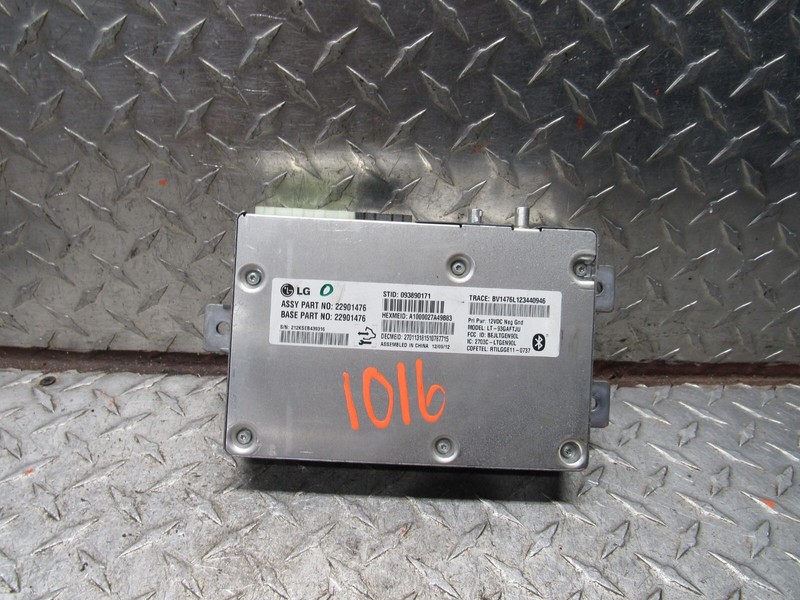 12 13 14 15 16 IMPALA COMMUNICATION (ONSTAR,OPT UE1) CONTROL MODULE 22901476