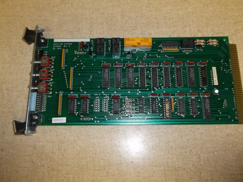 Accu-Fab AFS3625 rev. D Servo Control Board Card *FREE SHIPPING*