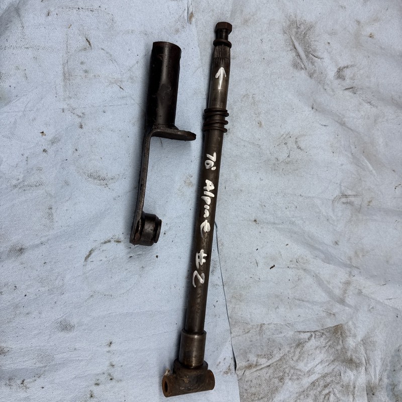 1970 Ski-doo Alpine Vintage snowmobile Ski Spindle