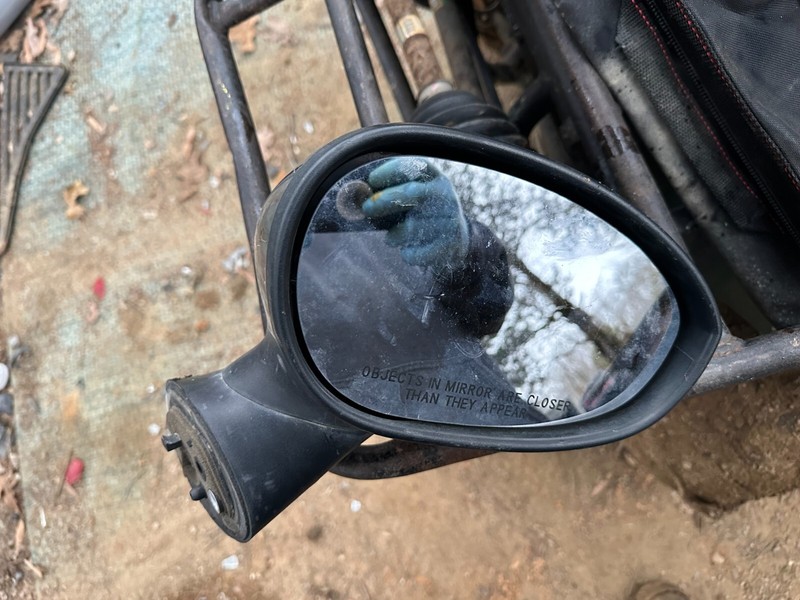 12-17 Fiat 500 COUPE OEM RH PASSENGER SIDE DOOR MIRROR- BLACK